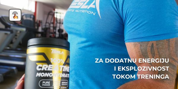 Za dodatnu energiju i eksplozivnost tokom treninga
